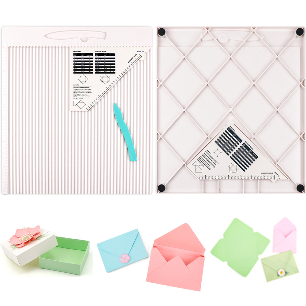 Bone Folder Tool - Tableau de marquage multifonction pour enveloppe/boîte