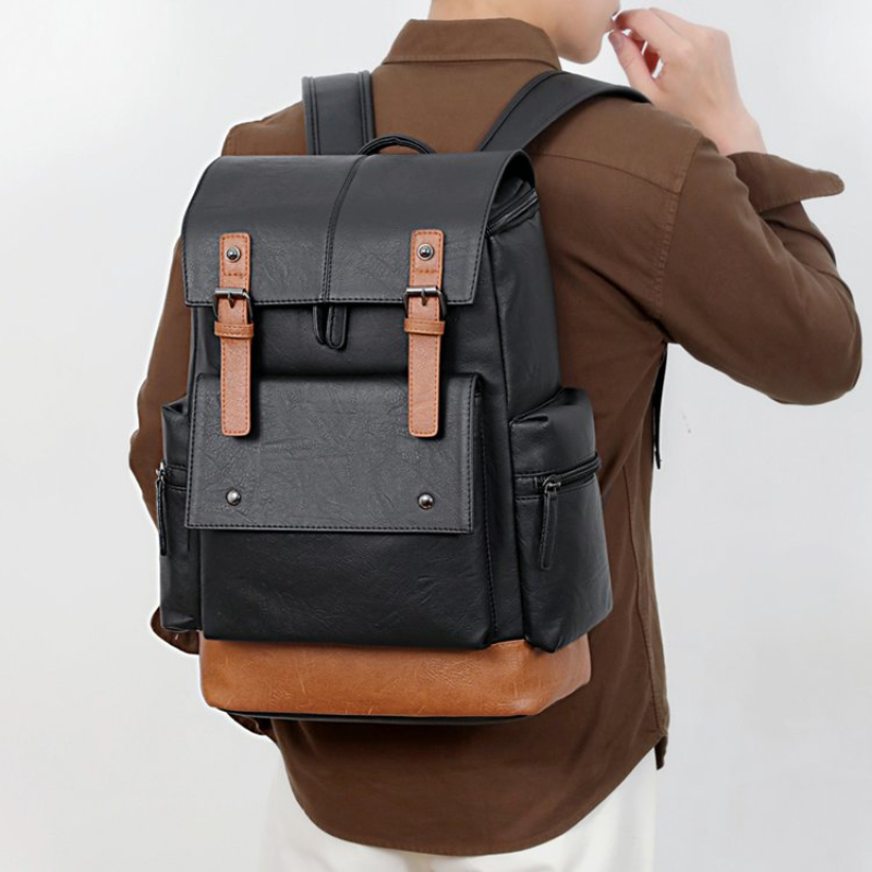Leather Work Backpack - Nouveau sac à dos en cuir
