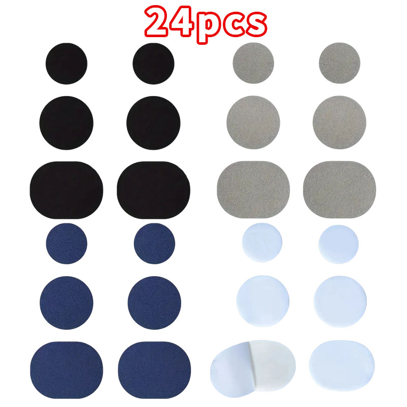 Leatherwork Kit - 24 patchs auto-adhésifs pour la réparation
