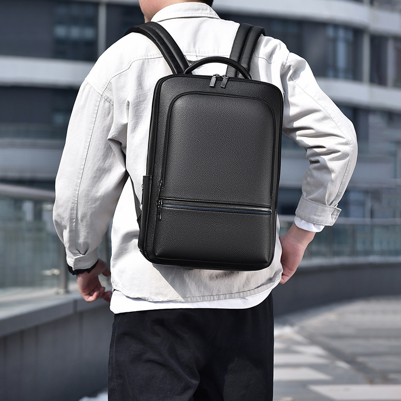 Leather Work Backpack - Sac à dos en cuir PU