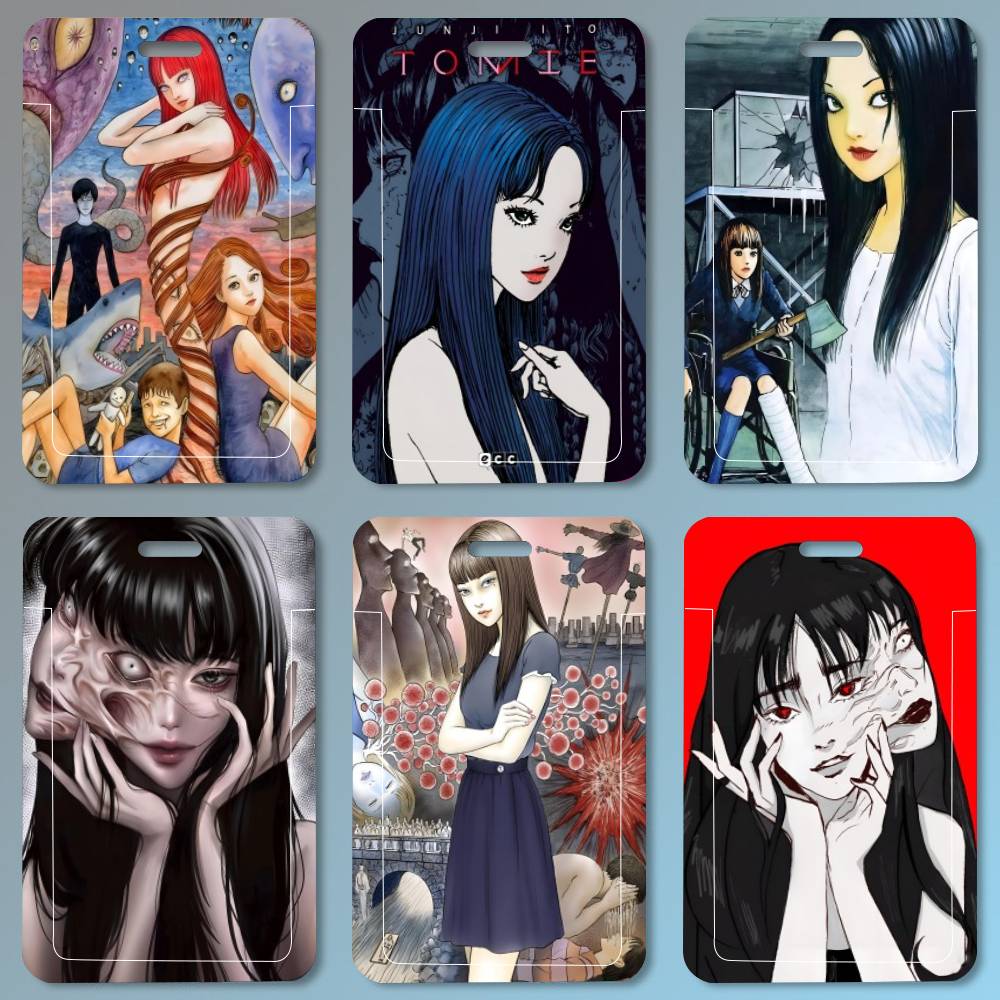 Leather Work For Kids - Junji Ito Tomie – porte-carte d'identité