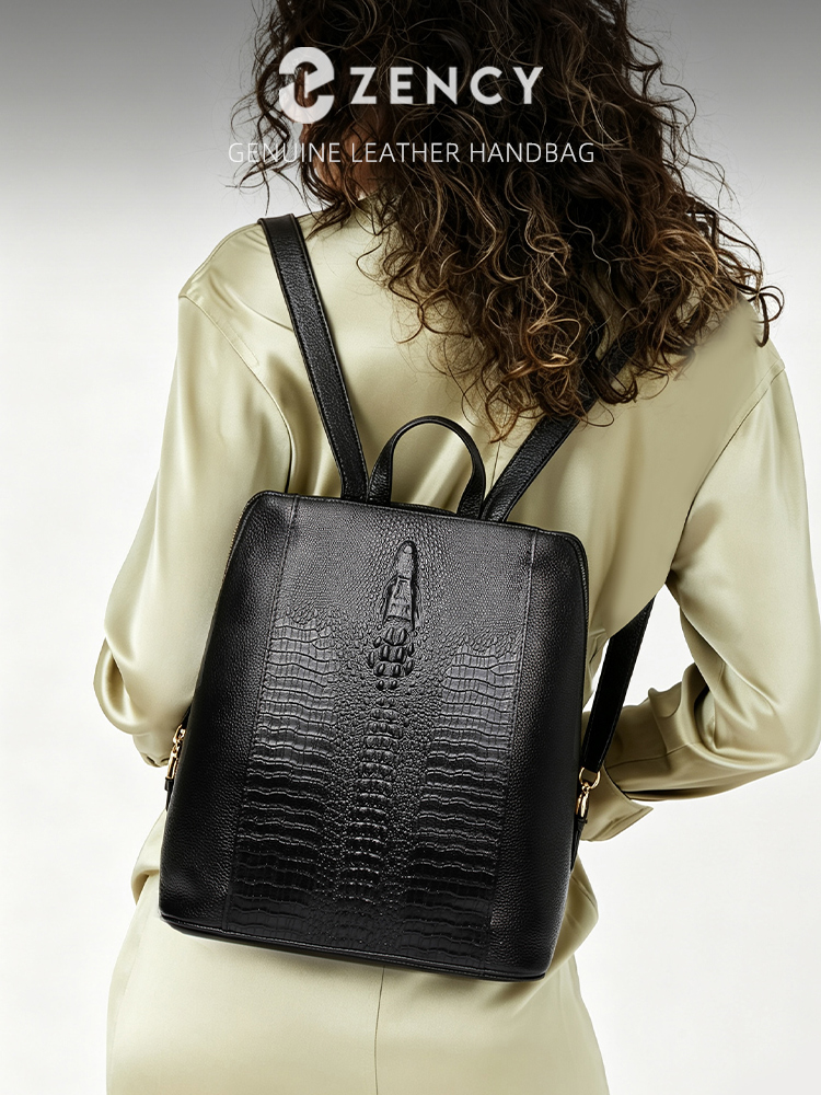 Leather Work Backpack - Sac à dos Zency en cuir
