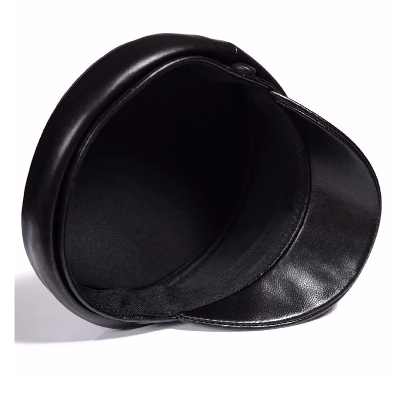 Casquettes militaires coupe-ve - Leather Work Hat avis et prix