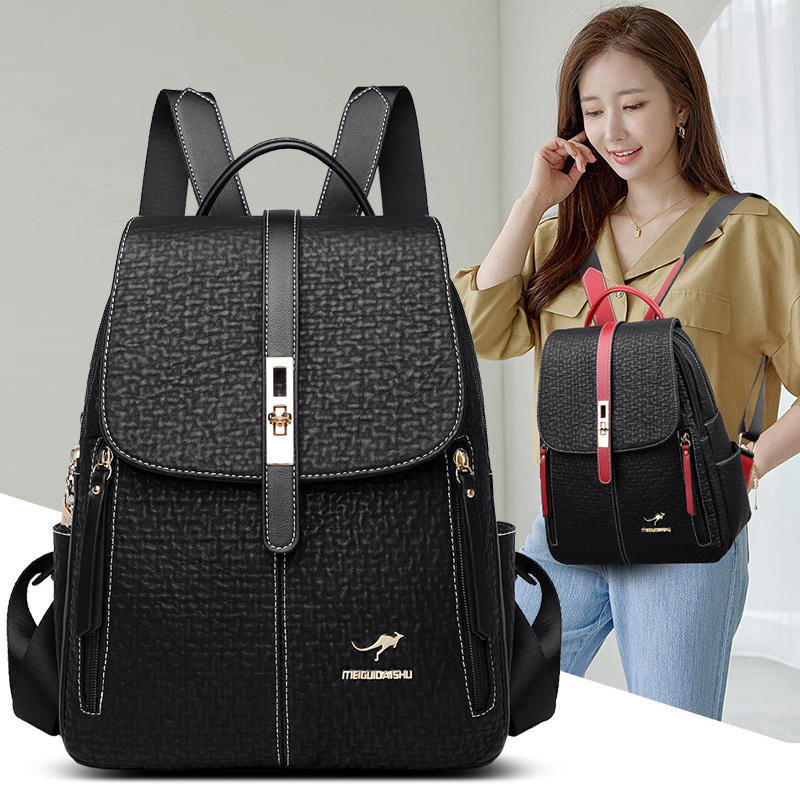 Sacs à dos de mode femme sac à - Leather Work Backpack avis et prix