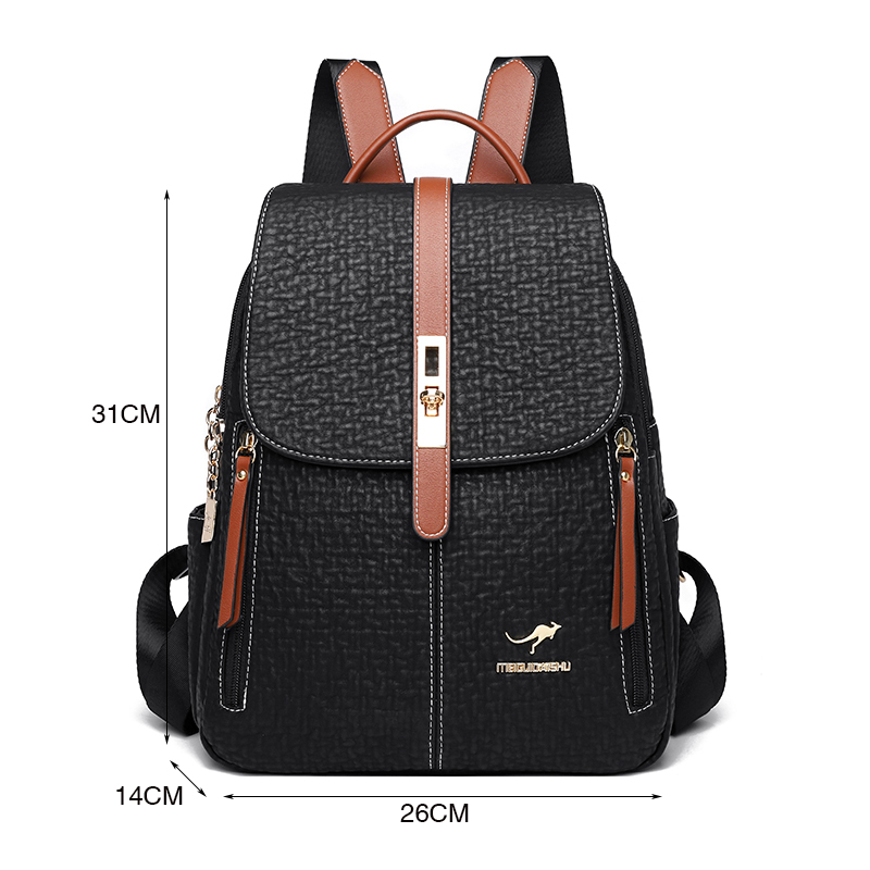 Sacs à dos de mode femme sac à - Leather Work Backpack avis et prix