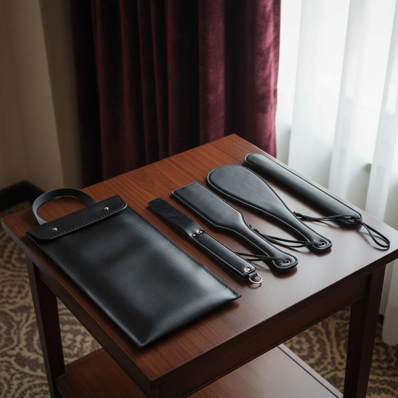 Pagaie de fessée BDSM, fouet d - Leatherwork Kit avis et prix