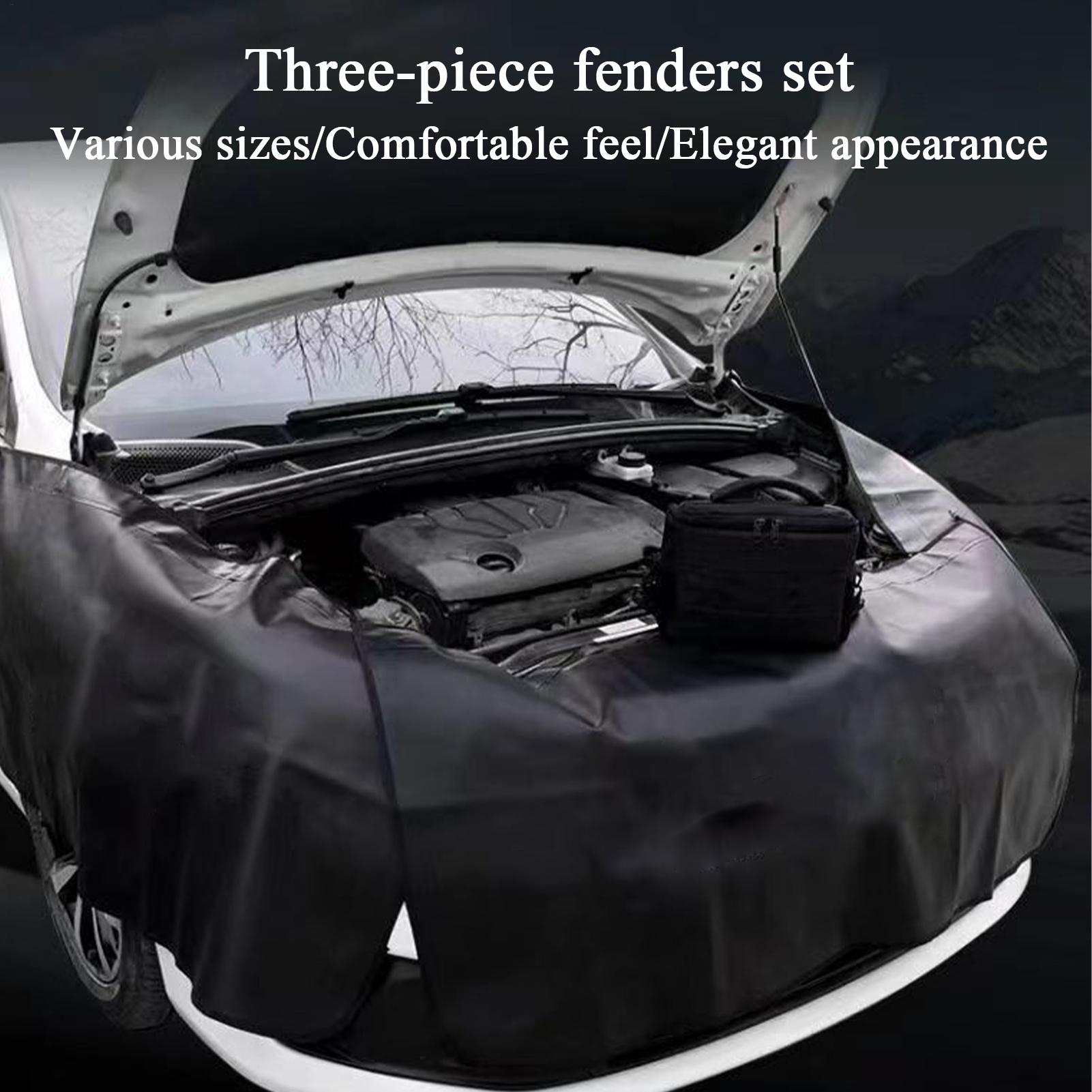 Lot de 3 couvre-roues de voitu - Leatherwork Repairs avis et prix