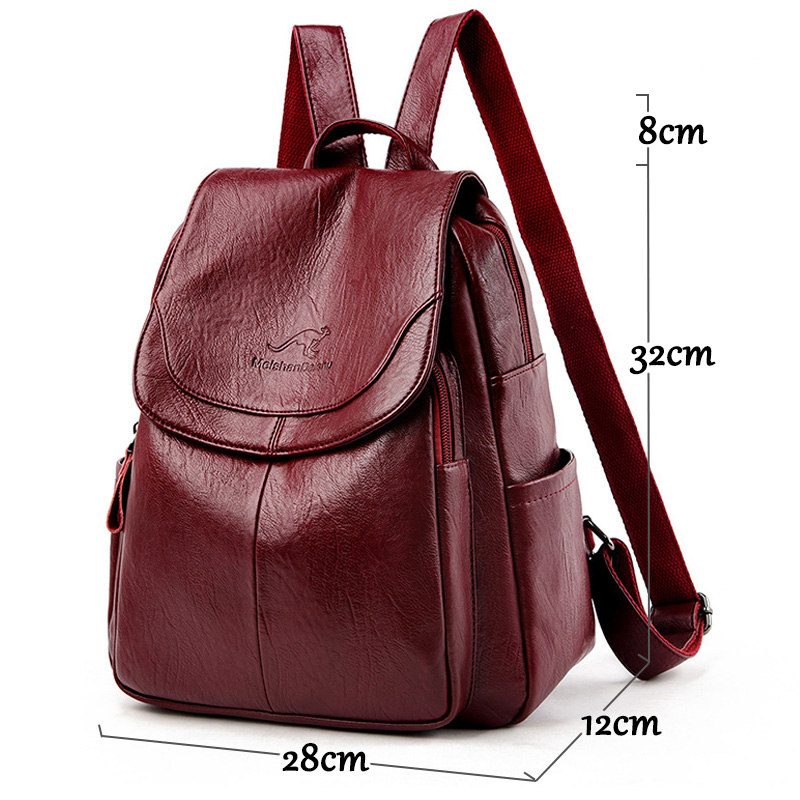 Sac à dos vintage en cuir soup - Leather Work Backpack avis et prix