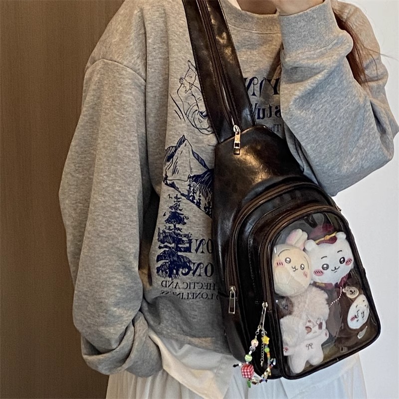 JIAERDI Anime Ita sac convient - Leather Work Backpack avis et prix