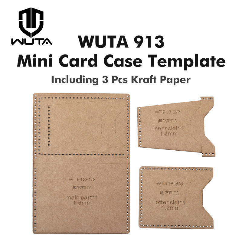 WUTA-Mini porte-cartes en papi - Leatherwork Kit avis et prix