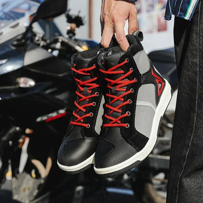 Chaussures de moto pour hommes - Leather Work Hat avis et prix