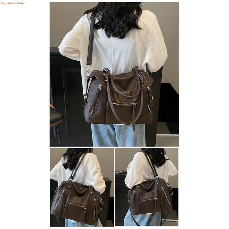 Q5WE – à main polyvalent en PU - Leather Work Duffle Bag avis et prix