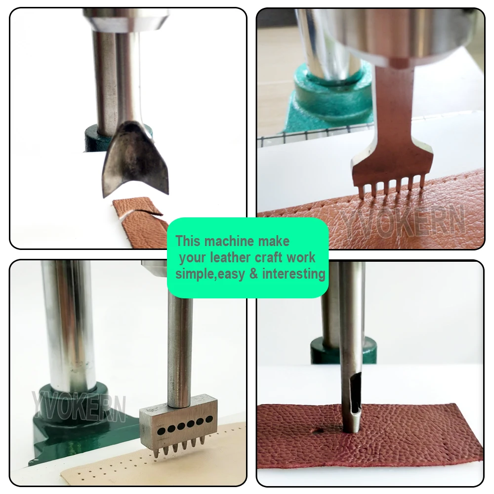 Trou de cuir Poinçonneuse Pres - Leatherwork Press avis et prix