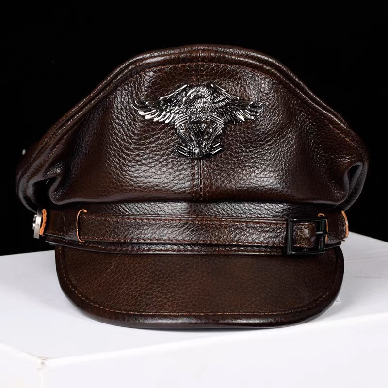 Casquettes militaires allemand - Leather Work Hat avis et prix