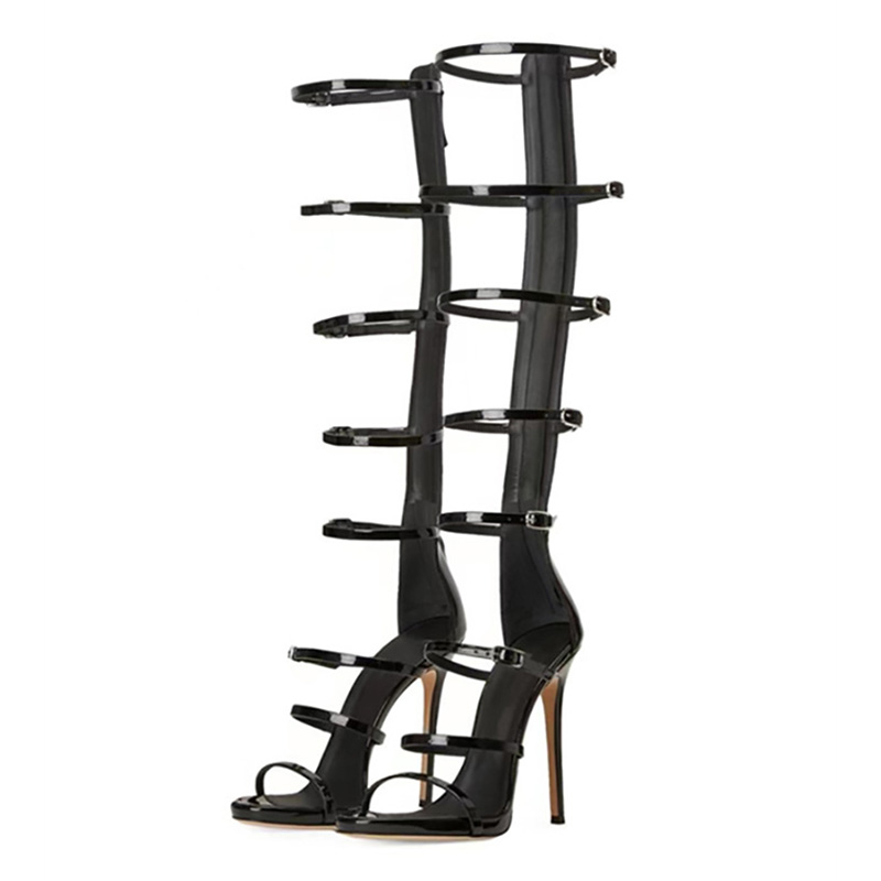 Nouvelles Bottes d'été pour fe - Leather Work Heels avis et prix