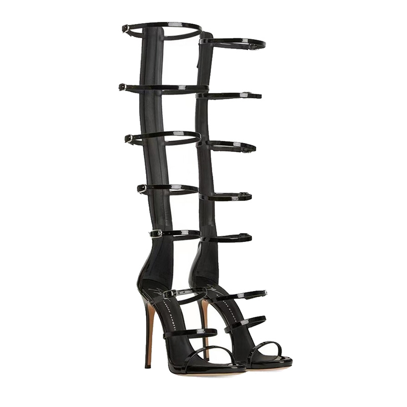 Nouvelles Bottes d'été pour fe - Leather Work Heels avis et prix
