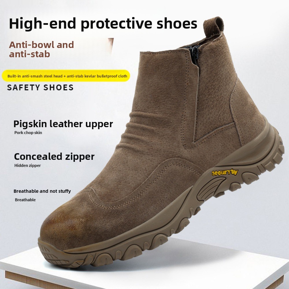 Chaussures de sécurité en cuir - Leather Work Hat avis et prix