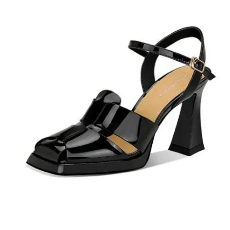 Sandales à talons hauts pour f - Leather Work Heels avis et prix