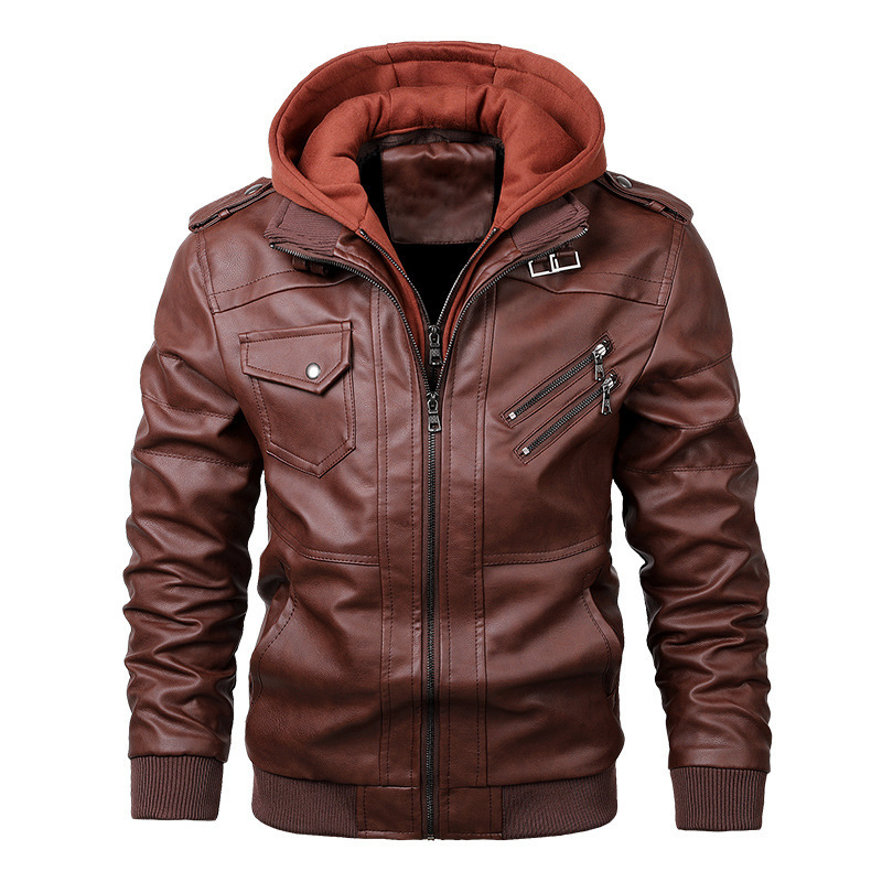 Fausse veste en cuir deux pièc - Leather Work Hat avis et prix