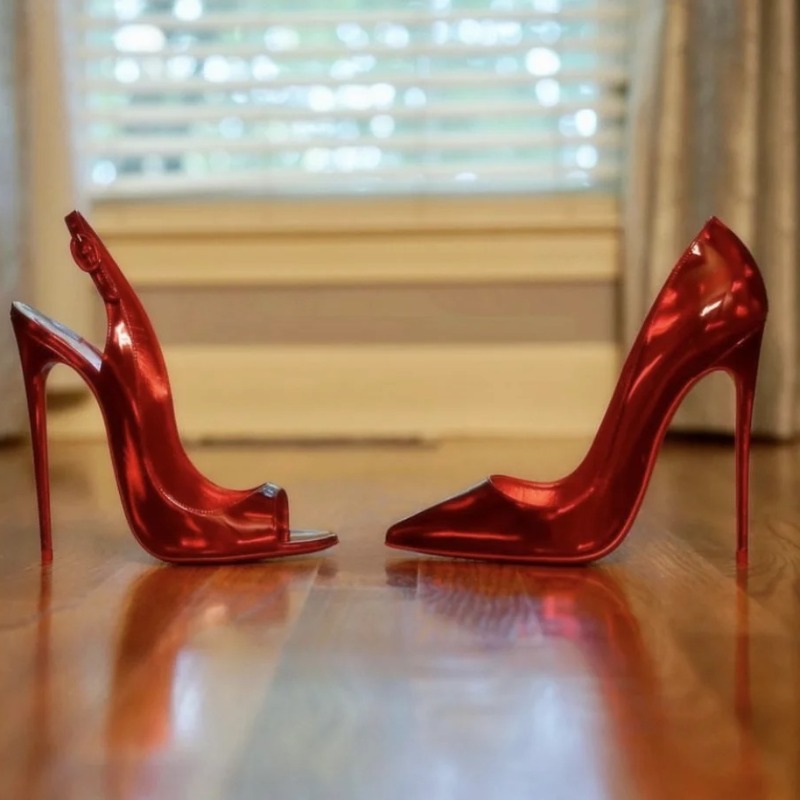 Sandales sexy pour femmes à ta - Leather Work Heels avis et prix