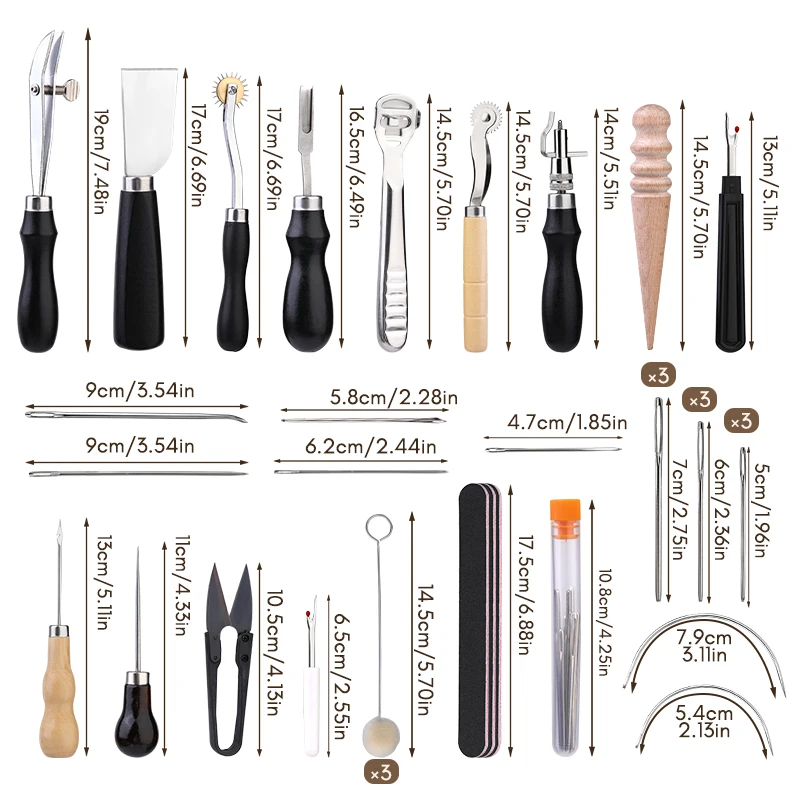 KRABALL – Kit d'outils profess - Leatherwork Repairs avis et prix